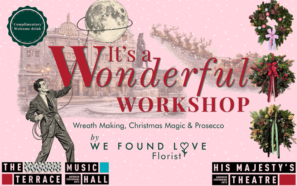It’s a Wonderful Workshop - Wreath Making, Christmas Magic & Prosecco ...